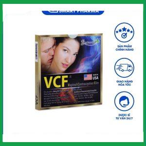 Màng phim tránh thai VCF Botania có khả năng diệt tinh trùng mỗi lần giao hợp (3 miếng)