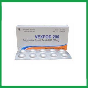 Nhà Thuốc Thanh Vinh - Thuốc Vexpod 200 Y-MED điều trị nhiễm khuẩn do các chủng nhạy cảm với thuốc gây ra 1 Nhà Thuốc Thanh Vinh - Vexpod 200 2