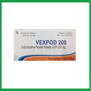 Thuốc Vexpod 200 Y-MED điều trị nhiễm khuẩn do các chủng nhạy cảm với thuốc gây ra