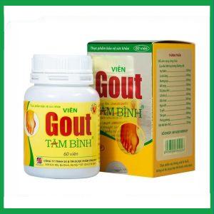Viên Gout Tâm Bình hỗ trợ giảm triệu chứng đau do gút (60 viên)