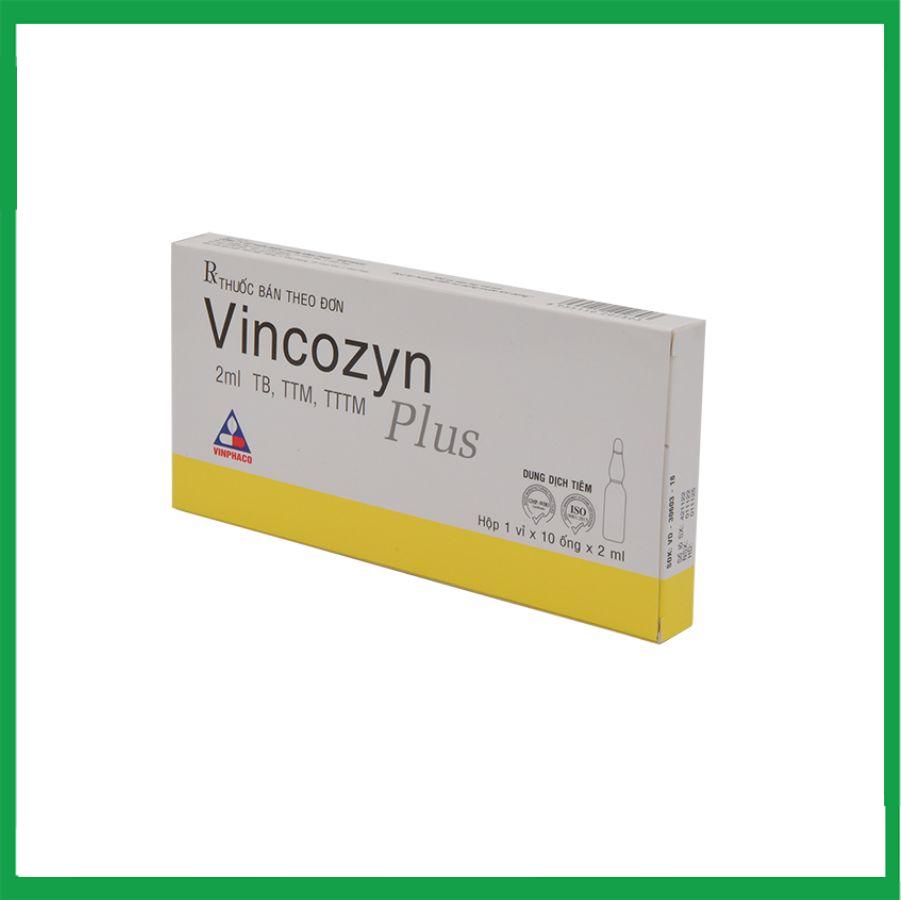 Vincozyn-plus-1vi-x10-ong.jpg Nhà Thuốc Thanh Vinh - Vincozyn plus 1vi x10 ong
