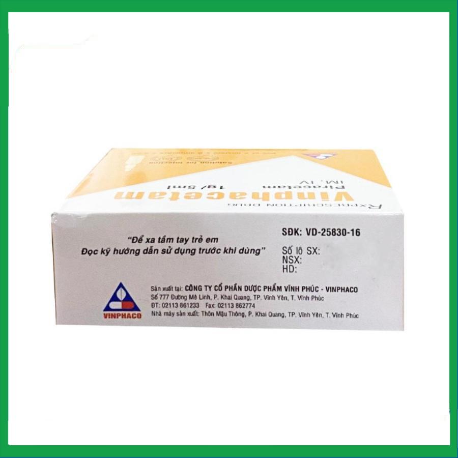 Vinphacetam-1g-2.jpg Nhà Thuốc Thanh Vinh - Vinphacetam 1g 2