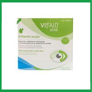Thuốc nhỏ mắt Visaid Aloe Hộp 30 ống giảm cảm giác mỏi mắt, khô mắt và kích ứng mắt