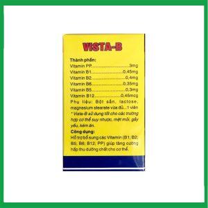 Nhà Thuốc Thanh Vinh - Vista B B12 Đại Y - Bổ sung vitamin nhóm B cho cơ thể 1 Nhà Thuốc Thanh Vinh - Vista B 2