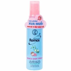 Xịt xua muỗi Remos hương Khuynh diệp 60ml