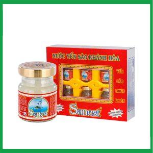 Nước yến sào Khánh Hòa Sanvinest (Hộp 6 lọ 70ml)