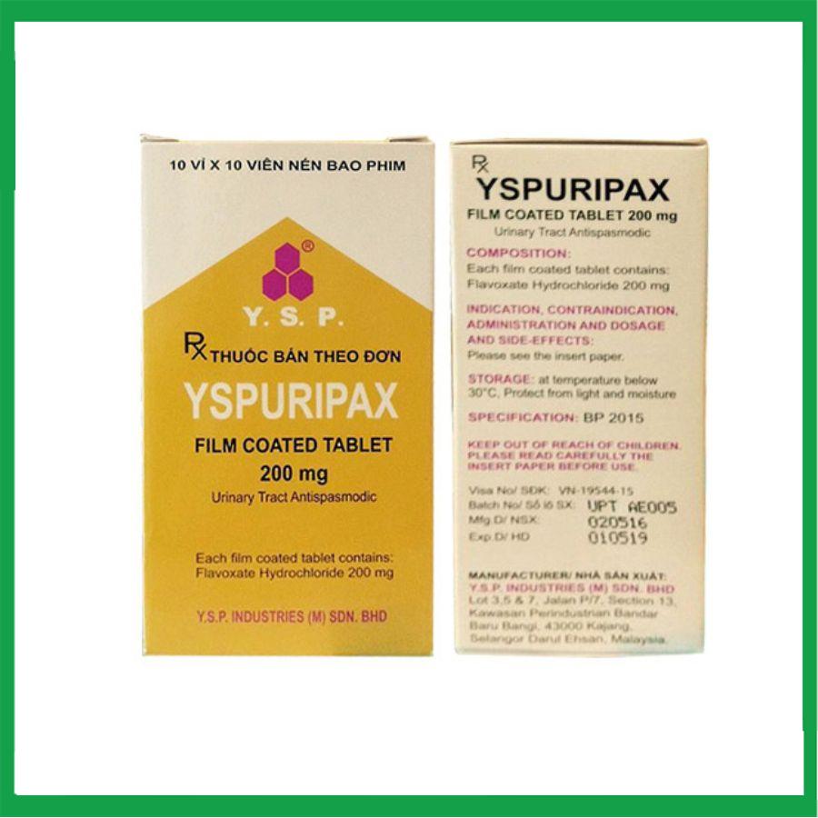 Yspuripax-200mg2.jpg Nhà Thuốc Thanh Vinh - Yspuripax 200mg2