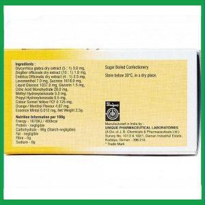 Nhà Thuốc Thanh Vinh - Viên ngậm Zecuf Herbal Drops vị cam giúp ấm họng, nhuận phế 1 Nhà Thuốc Thanh Vinh - Zecuf2