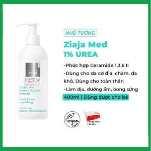 Nhà Thuốc Thanh Vinh - Ziaja Med Atopic Skin 400ml Nhu tuong muot da toan than1