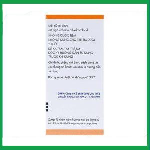 Nhà Thuốc Thanh Vinh - Zyrtec 1