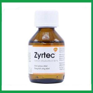 Nhà Thuốc Thanh Vinh - Dung dịch uống Zyrtec GSK giảm viêm mũi dị ứng, mày đay (60ml) 1 Nhà Thuốc Thanh Vinh - Zyrtec 2