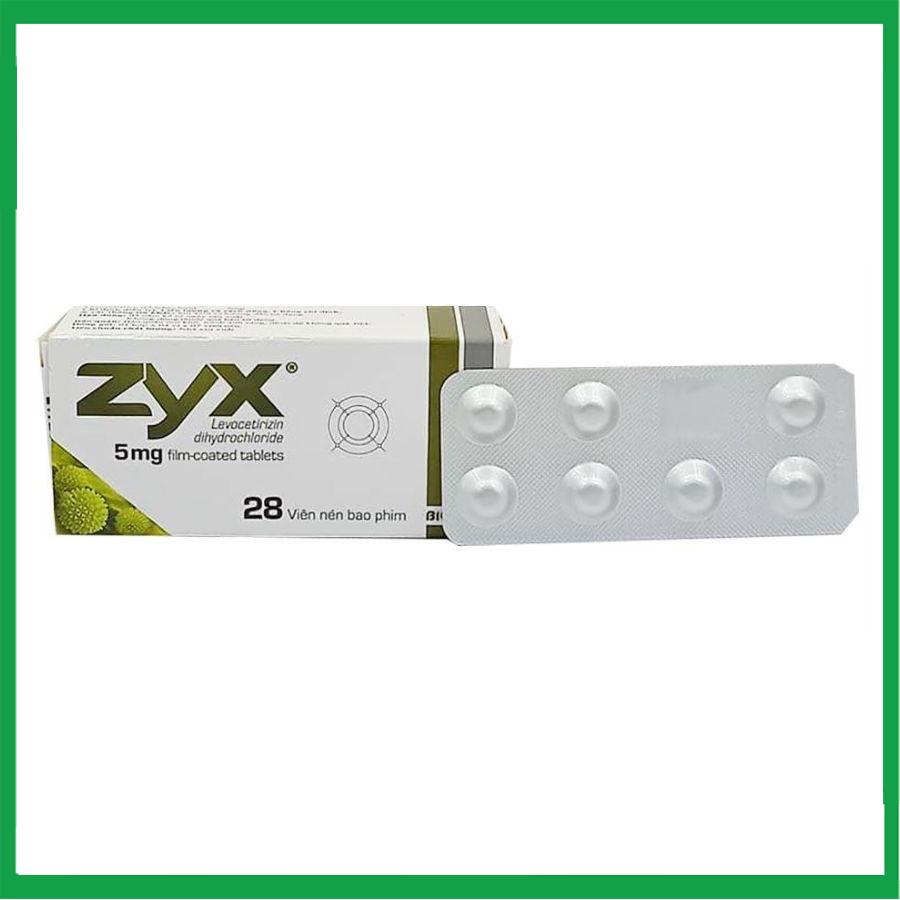 Zyx-5mg.jpg Nhà Thuốc Thanh Vinh - Zyx 5mg