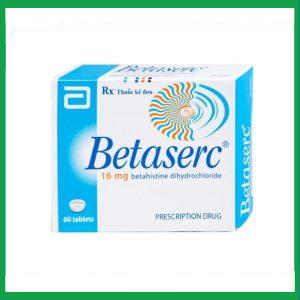 Thuốc Betaserc 16mg Abbott điều trị rối loạn tiền đình (3 vỉ x 20 viên)