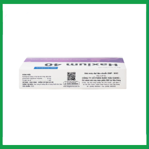 Nhà Thuốc Thanh Vinh - Thuốc Haxium 40 hỗ trợ phòng và điều trị loét dạ dày - tá tràng (3 vỉ x 10 viên) 1 Nhà Thuốc Thanh Vinh - a2 1