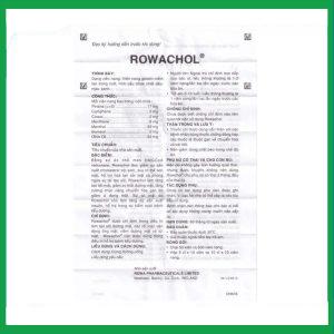Nhà Thuốc Thanh Vinh - Thuốc Rowachol Rowa điều trị làm tan sỏi đường mật (10 vỉ x 10 viên) 1 Nhà Thuốc Thanh Vinh - a2 4