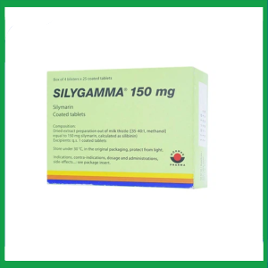 Nhà Thuốc Thanh Vinh - Thuốc Silygamma 150mg điều trị viêm gan mãn tính, xơ gan (4 vỉ x 25 viên) 1 Nhà Thuốc Thanh Vinh - a2 4