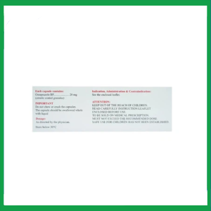 Nhà Thuốc Thanh Vinh - Thuốc Lomac-20 Cipla điều trị viêm loét dạ dày - tá tràng, trào ngược thực quản (10 vỉ x 10 viên) 2 Nhà Thuốc Thanh Vinh - a3 9