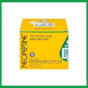 Nhà Thuốc Thanh Vinh - Men tiêu hóa Neopeptine hỗ trợ điều trị đầy hơi, khó tiêu, biếng ăn (10 vỉ x 10 viên) 5 Nhà Thuốc Thanh Vinh - a5 4