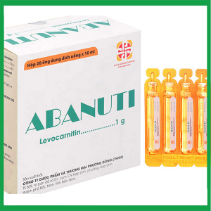 Dung dịch uống Abanuti 1g Phương Đông bổ sung năng lượng, cải thiện tinh thần, thể lực (20 ống x 10ml)