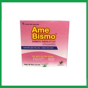 Hỗn dịch uống Ame Bismo 15ml OPV giảm các triệu chứng khó chịu ở dạ dày, ăn không tiêu (20 gói)