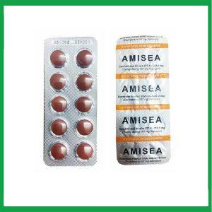 Nhà Thuốc Thanh Vinh - Thuốc Amisea 167mg Mediplantex hỗ trợ điều trị viêm gan mạn tính, xơ gan (6 vỉ x 10 viên) 1 Nhà Thuốc Thanh Vinh - amise