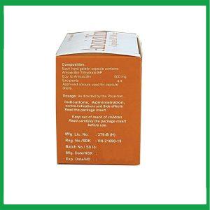 Nhà Thuốc Thanh Vinh - Thuốc Amoxicillin Capsules BP 500mg Brawn (10 vỉ x 10 viên) 2 Nhà Thuốc Thanh Vinh - amoxicillin. 2 2