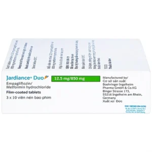 Nhà Thuốc Thanh Vinh - Thuốc Jardiance Duo 12.5mg/850mg Boehringer điều trị tiểu đường type 2 (3 vỉ x 10 viên) 1 Nhà Thuốc Thanh Vinh - ardiance Duo 12.5mg 850mg 1