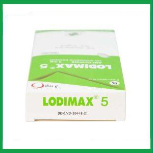 Nhà Thuốc Thanh Vinh - Viên nén Lodimax 5mg chống tăng huyết áp, đau thắt ngực (2 vỉ x 10 viên) 4 Nhà Thuốc Thanh Vinh - asp3 2