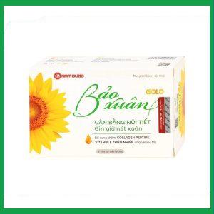 Viên uống Bảo Xuân Gold Nam Dược bổ sung phytoestrogen, cân bằng nội tiết tố nữ (3 vỉ x 10 viên)