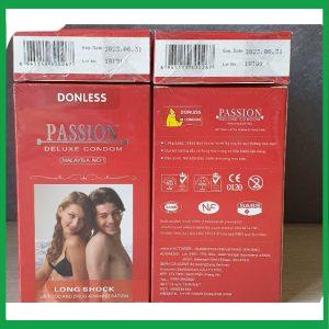 Bao cao su PASSION 52mm hộp 10 cái - Malaysia