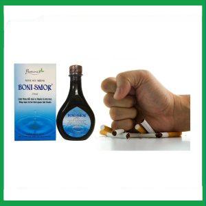 Nhà Thuốc Thanh Vinh - Nước súc miệng Boni-Smok làm thay đổi mùi vị thuốc lá khi hút, giúp bạn sớm bỏ thuốc lá (chai 250ml) 1 Nhà Thuốc Thanh Vinh - boni smok 1
