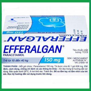 Nhà Thuốc Thanh Vinh - bot sui efferalgan 150mg 2