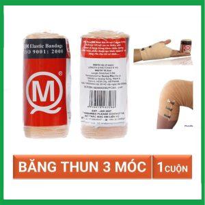 Nhà Thuốc Thanh Vinh - Băng thun 3 móc Quang Mậu dùng để băng nén ép cầm máu, cố định khớp (12 cuộn) 2 Nhà Thuốc Thanh Vinh - bt3m1