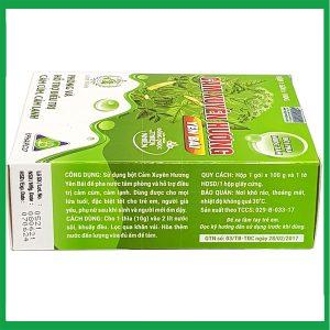 Nhà Thuốc Thanh Vinh - Cảm Xuyên Hương Yên Bái gói bột tắm 100g 3 Nhà Thuốc Thanh Vinh - cam xuyen huong yen bai goi bot tam 4