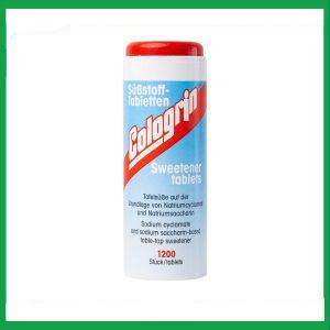Viên nén tạo ngọt Cologrin Sweetener Tablets Kruger cho người tiểu đường, béo phì, tăng huyết áp ( Lọ 1200 viên)