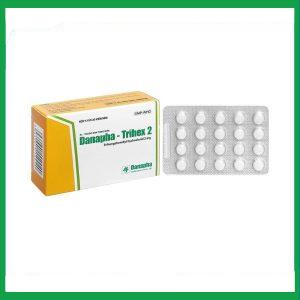 Nhà Thuốc Thanh Vinh - Thuốc Danapha - Trihex 2 điều trị hỗ trợ hội chứng Parkinson, giảm hội chứng ngoại tháp (5 vỉ x 20 viên) 1 Nhà Thuốc Thanh Vinh - danpha trihex