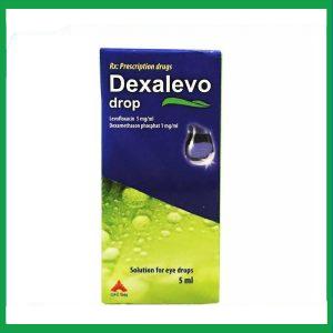 Thuốc nhỏ mắt Dexalevo Drop điều trị nhiễm khuẩn mắt, viêm kết mạc (5ml)