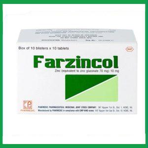 Nhà Thuốc Thanh Vinh - Farzincol 10mg bổ sung kẽm, trị thiếu kẽm (10 vỉ x 10 viên) 1 Nhà Thuốc Thanh Vinh - fb 2 2024 07 04T133644.021