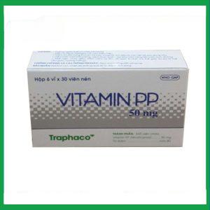 Nhà Thuốc Thanh Vinh - Thuốc Vitamin Pp 50Mg Traphaco điều trị bệnh Pellagra (6 vỉ x 30 viên) 2 Nhà Thuốc Thanh Vinh - fb 2 2024 07 04T154946.954