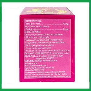 Nhà Thuốc Thanh Vinh - Cốm bổ Zinc-Kid Inmed Nam Hà hương dâu, bổ sung kẽm cho trẻ em (25 gói x 3g) 1 Nhà Thuốc Thanh Vinh - fb 2 2024 07 04T164905.401