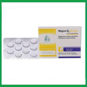 Viên nén Magne-B6 Boston điều trị thiếu magnesi nặng (10 vỉ x 10 viên)