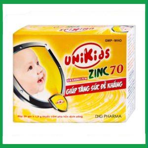 Cốm Unikids Zinc 70 DHG tăng cường sức đề kháng (24 gói x 1.5g)