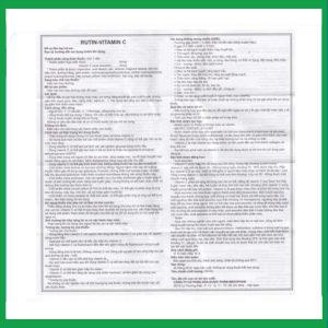 Nhà Thuốc Thanh Vinh - Thuốc Rutin-Vitamin C Mekophar hỗ trợ điều trị các hội chứng chảy máu, xơ cứng (10 vỉ x 10 viên) 6 Nhà Thuốc Thanh Vinh - fb 2 2024 07 08T134725.330