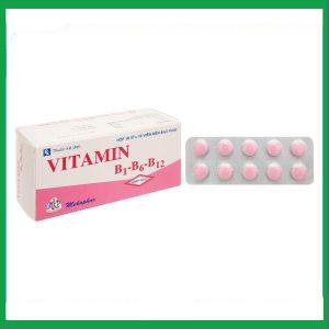 Nhà Thuốc Thanh Vinh - Thuốc Vitamin B1 - B6 - B12 Mekophar điều trị thiếu hụt Vitamin nhóm B (10 vỉ x 10 viên) 4 Nhà Thuốc Thanh Vinh - fb 2 2024 07 08T164247.662