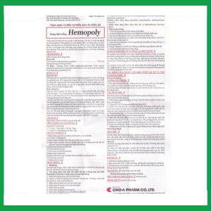 Nhà Thuốc Thanh Vinh - Dung dịch uống Hemopoly ngăn ngừa và điều trị thiếu máu do thiếu sắt (20 ống x 5ml) 5 Nhà Thuốc Thanh Vinh - fb 2 53