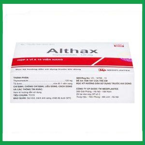Nhà Thuốc Thanh Vinh - Thuốc Althax 120mg Mediplantex hỗ trợ điều trị viêm mũi dị ứng, nhiễm khuẩn hô hấp (3 vỉ x 10 viên) 4 Nhà Thuốc Thanh Vinh - fb 2 91