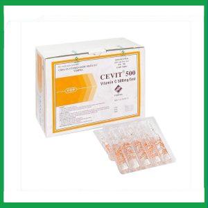 Nhà Thuốc Thanh Vinh - Dung dịch tiêm Cevit 500 Vidipha điều trị bệnh do thiếu Vitamin C (100 ống) 2 Nhà Thuốc Thanh Vinh - fb 3 1