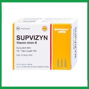 Dung dịch tiêm Supvizyn HDpharma dự phòng và điều trị thiếu các Vitamin nhóm B (10 ống)