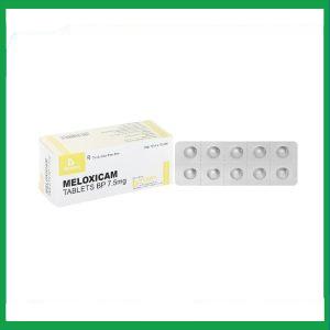 Nhà Thuốc Thanh Vinh - Thuốc Meloxicam Tablets BP 7.5mg B.Brawn giảm viêm xương khớp (10 vỉ x 10 viên) 3 Nhà Thuốc Thanh Vinh - fb 3 100