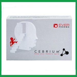 Nhà Thuốc Thanh Vinh - Viên uống Cebrium Ever Pharma tăng khả năng tập trung, cải thiện trí nhớ (3 vỉ x 10 viên) 2 Nhà Thuốc Thanh Vinh - fb 3 53